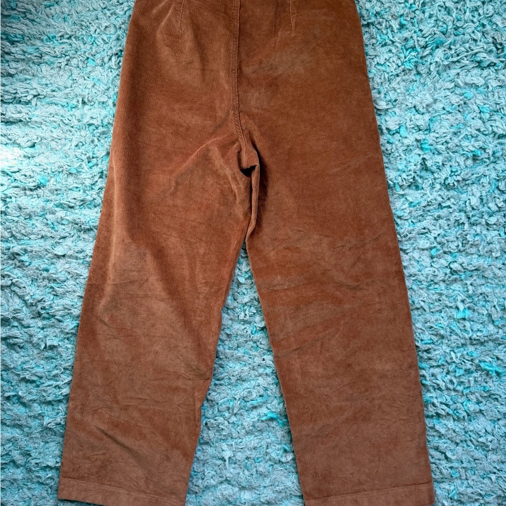 Women’s Everlane brown wide leg Corduroy pants - Picture 2 of 7
